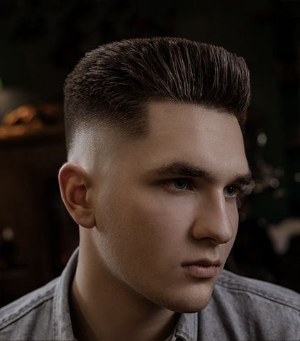 Flattop Mens Haircut Hairstyle Frisor Barbershop